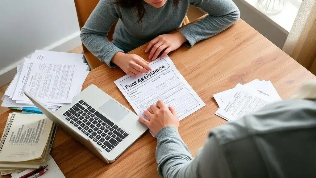 Application process for food assistance