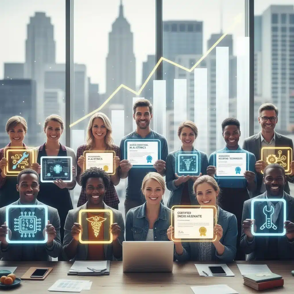 Micro-Credentials 2026: Boosting US Employability by 15% with Short-Term Programs